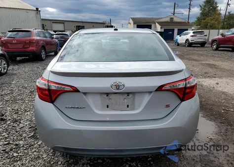2016 Toyota Corolla L z USA, uszkodzony, nr VIN 2T1BURHE0GC605105